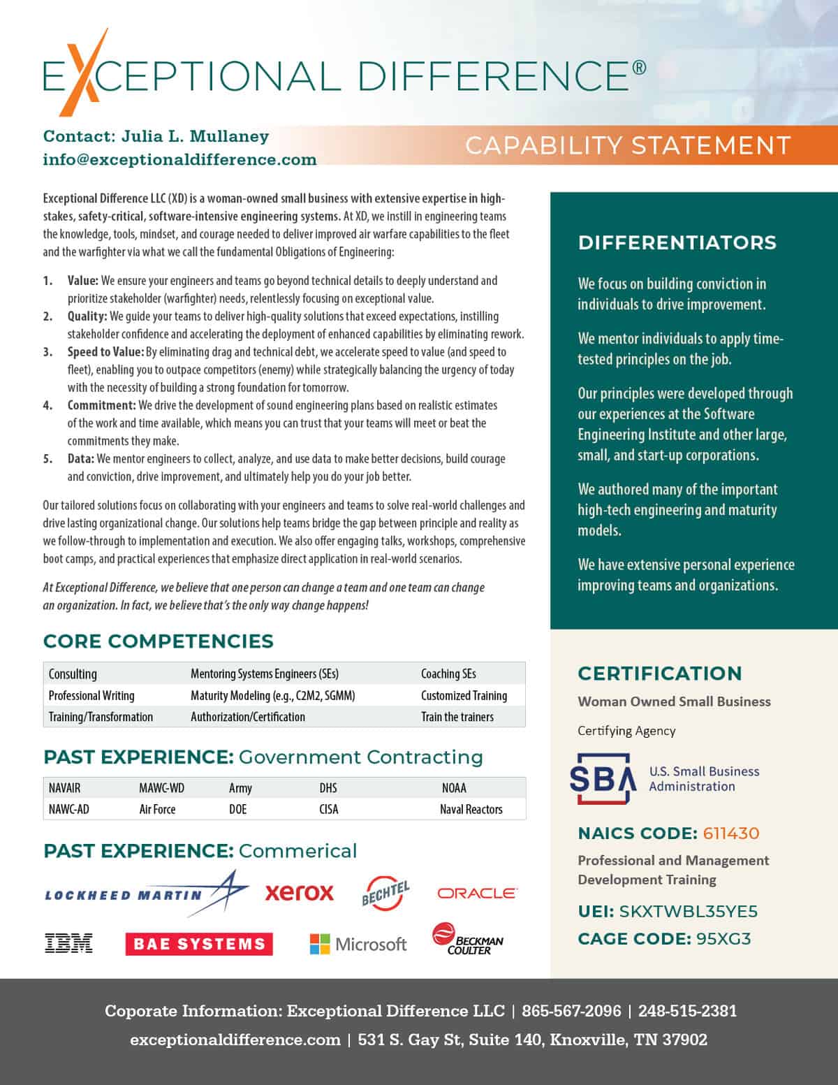 Exceptional-Difference-Capability-Statement Lead-with-Speed Cover